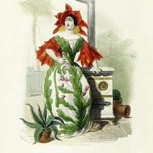 Схема вышивки «Жерар Гранвиль.»