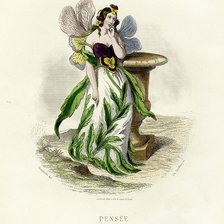 Схема вышивки «Жерар Гранвиль.»