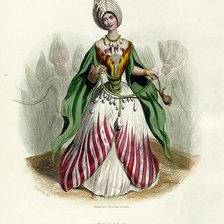 Схема вышивки «Жерар Гранвиль.»