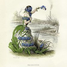 Схема вышивки «Жерар Гранвиль.»