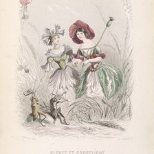 Схема вышивки «Жерар Гранвиль.»