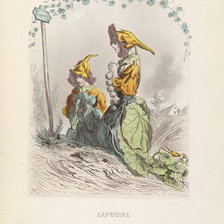 Схема вышивки «Жерар Гранвиль.»