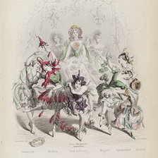 Схема вышивки «Жерар Гранвиль.»