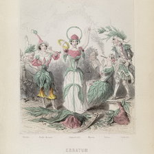 Схема вышивки «Жерар Гранвиль.»