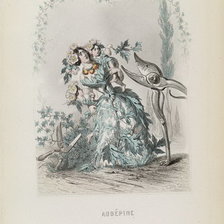 Схема вышивки «Жерар Гранвиль.»