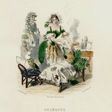 Схема вышивки «Жерар Гранвиль.»