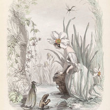 Схема вышивки «Жерар Гранвиль.»