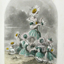 Схема вышивки «Жерар Гранвиль.»