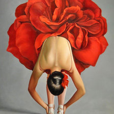 Схема вышивки «балет»