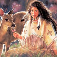 Схема вышивки «ИНДЕЙСКИЕ МОТИВЫ»