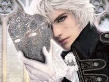 Схема вышивки «маска»