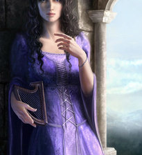 Схема вышивки «девушка»