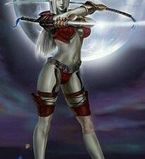 Схема вышивки «дроу»