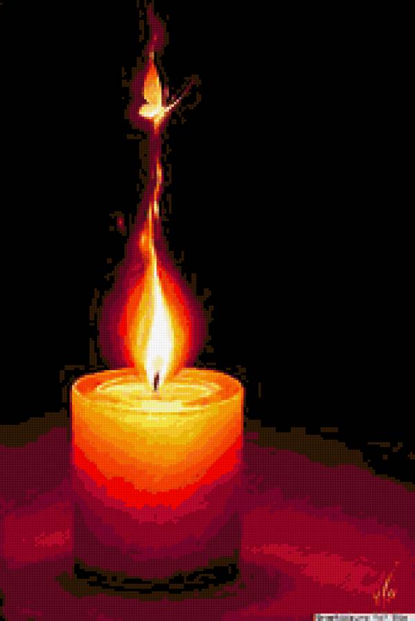 №242771 - свеча - предпросмотр