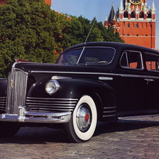 Схема вышивки «ЗИС 110»