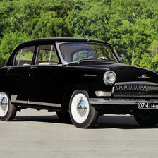 Схема вышивки «ГАЗ 21 Волга»