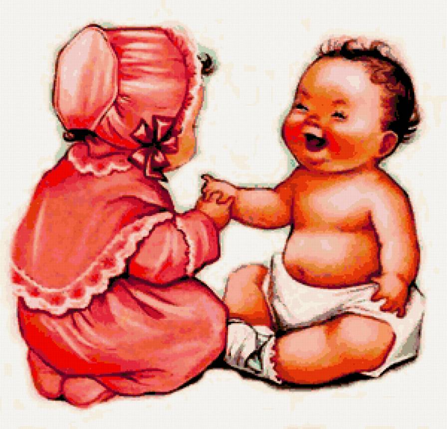 Дети - дети, детки, ретро, ребенок, портрет, малыши - предпросмотр