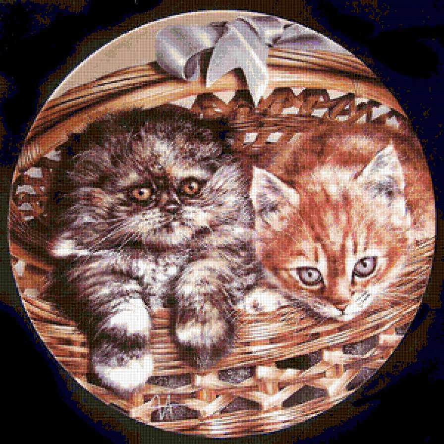 Котята - кошки, животные, котики, котята, малыши, котенок, панно - предпросмотр