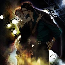 Схема вышивки «кеко и рэн»