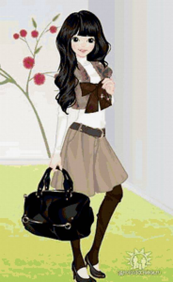 Девушка - девочка, девушка - предпросмотр