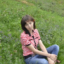 Схема вышивки «я на траве»