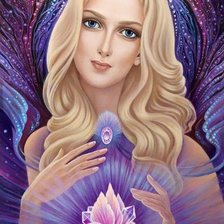 Схема вышивки «женский образ в живописи»