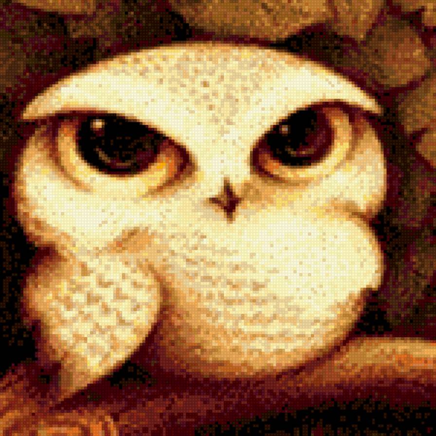 филин - природа, сова, филин, птицы - предпросмотр