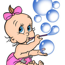 Схема вышивки «Малыши»