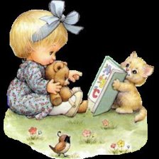 Схема вышивки «Малыши»