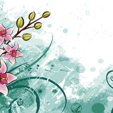 Схема вышивки «Цветочный узор»