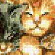 Предпросмотр схемы вышивки «кошки» (№243764)