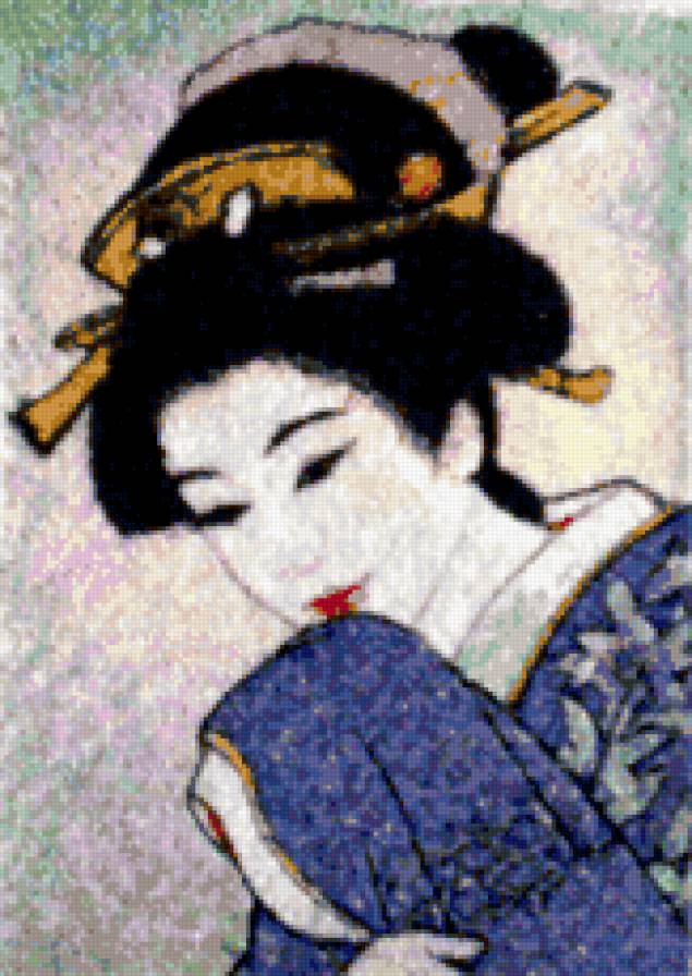 Гейша - женщины мира, красота женщины, японские мотивы - предпросмотр