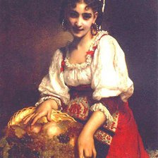 Схема вышивки «портрет»