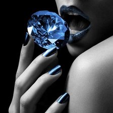 Схема вышивки «с кристалом»