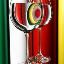 Схема вышивки «Бокалы»