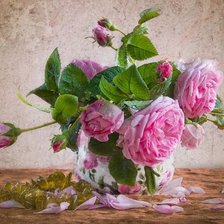 Схема вышивки «Розы»