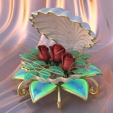 Схема вышивки «Розы»