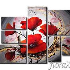 Схема вышивки «ПОЛИПТИХ  МАКИ»