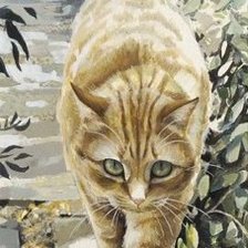 Схема вышивки «кошки»