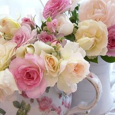 Схема вышивки «розы»