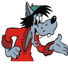 Схема вышивки «Волк»