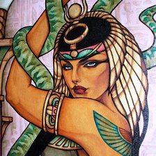 Схема вышивки «КЛЕОПАТРА»