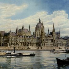 Схема вышивки «parlament»