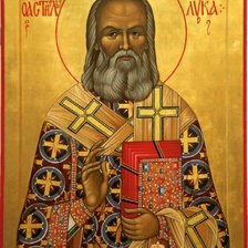 Схема вышивки «святой лука»