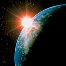 Схема вышивки «восход»