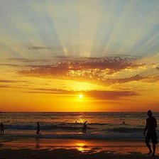 Схема вышивки «восход»