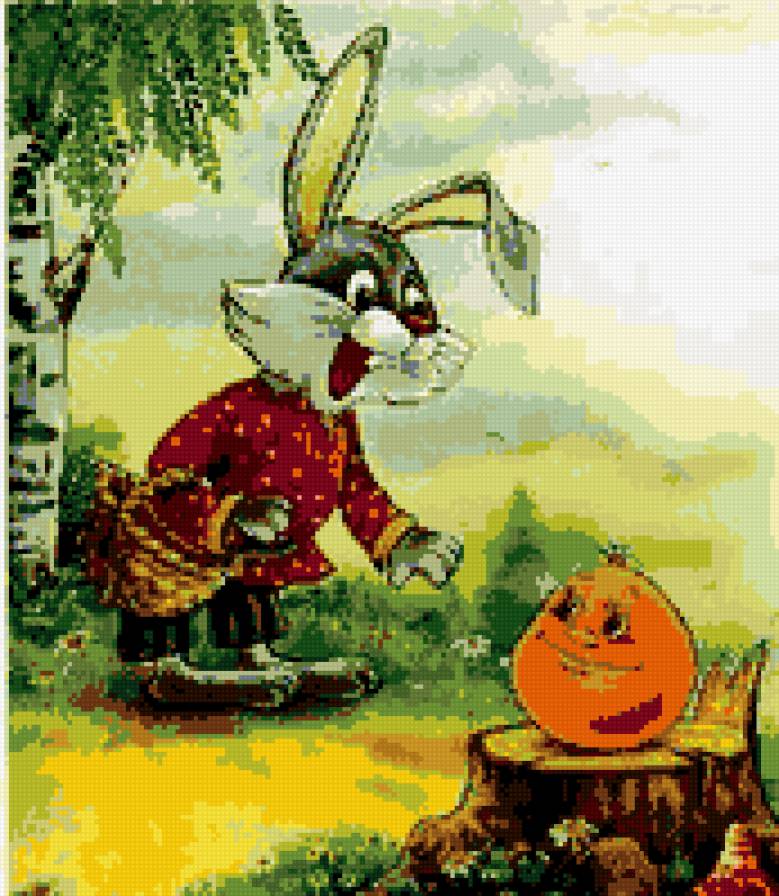 первая встреча - русские сказки, колобок - предпросмотр