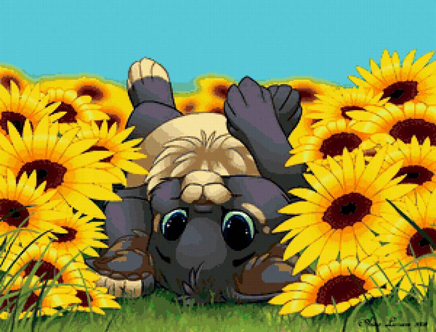 Детское - мультфильмы, животные, котенок, детское, кошка, детям - предпросмотр