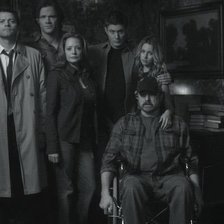 Схема вышивки «Supernatural»