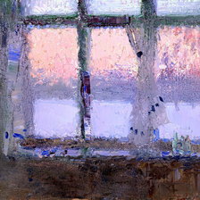 Схема вышивки «Утро.Окно.»